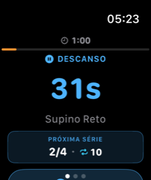 Apple Watch con el descanso de 31 segundos y la próxima serie indicada